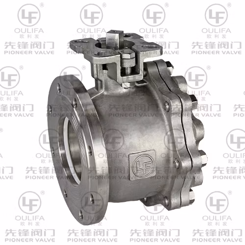 Wafer Type Ball Valve with ISO Mounting Pad Pn16/40