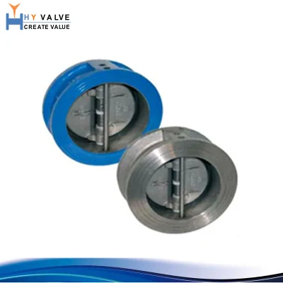 Двойной пластинчатый обратный клапан из нержавеющей стали/чугуна/литой стали.